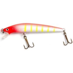 Wobler Eco Minnow 9cm Červený